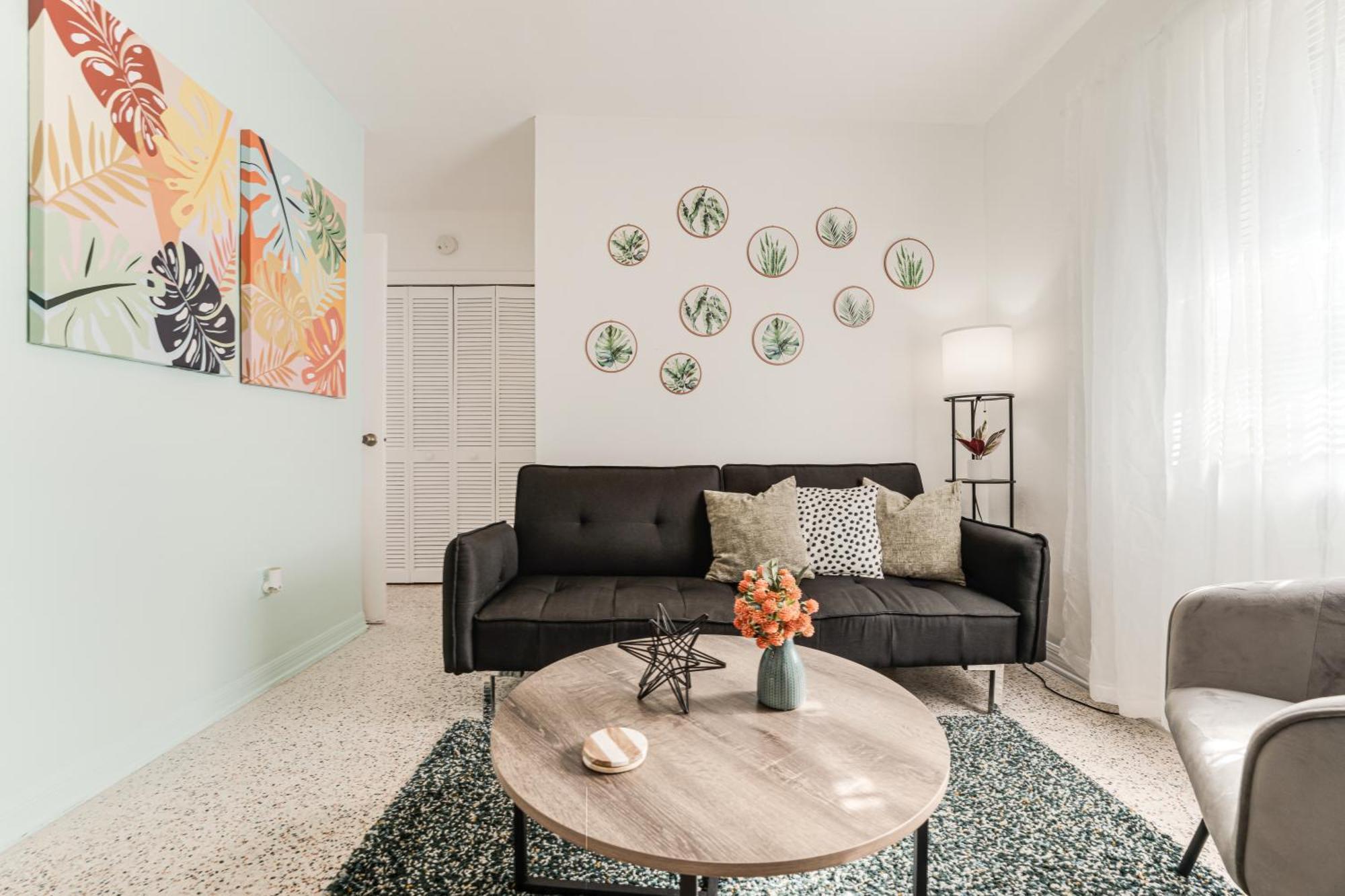 Chic 1 Bedroom With Botanical Vibes Near Brickell Apartment Miami